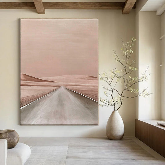 Road Through Pink Desert for Travel - Inspired Café & Modern Home Office STSC1166