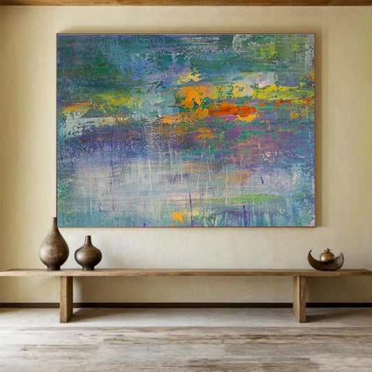 Color - Blended Abstract Art for Modern Office Waiting Areas DLZ3098