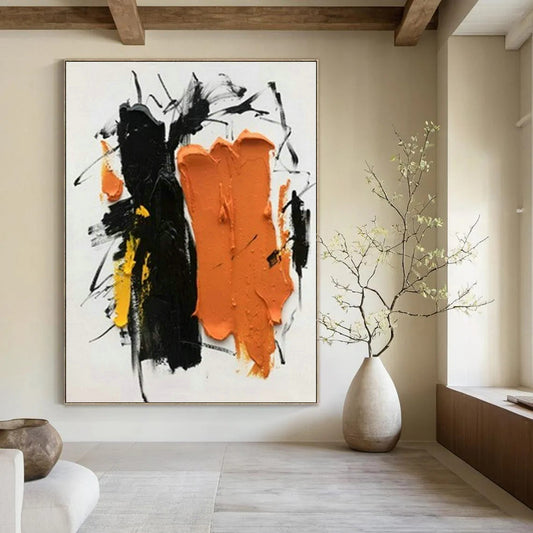 Bold Color Block Abstract Art for Contemporary Gallery & Art - Inspired Workplace DLZ1448