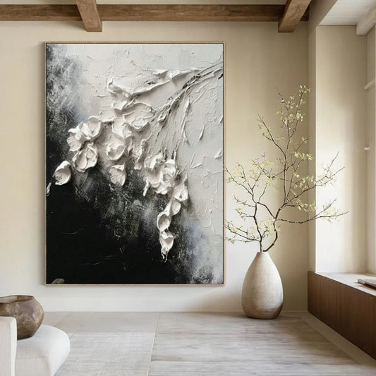 3D White Blossom Vine for Shabby - Chic Nursery & Vintage Florist Shop DLZ0906