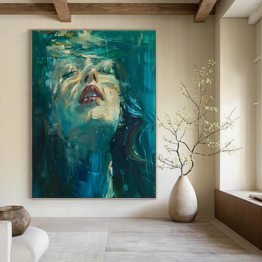 Underwater Portrait Art for Beachfront Hotel & Art - Themed Bistro DLZ1476