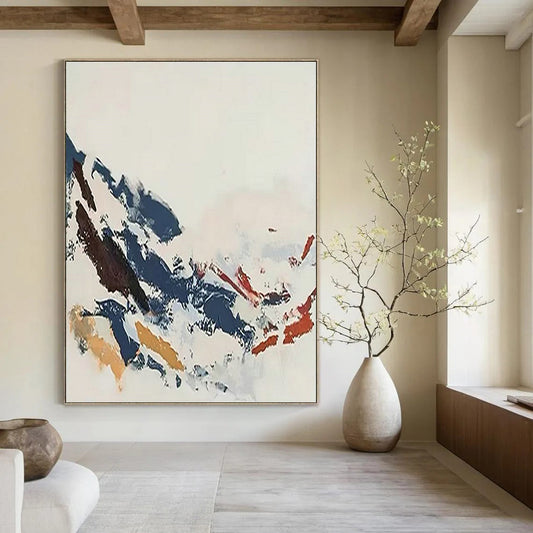 Colorful Abstract Splash Art for Creative Studio & Modern Art Bar DLZ2248