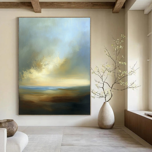 Abstract Sky and Land for Creative Studio & Art Gallery Corridor STSC886