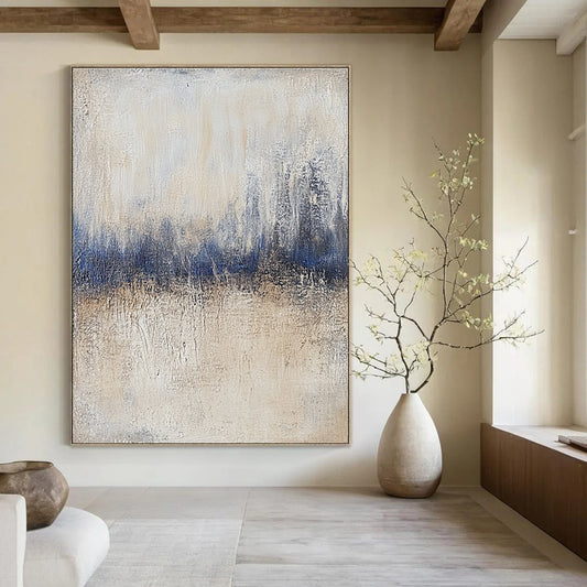 Textured Abstract Field Art for Study & Gallery STSC732