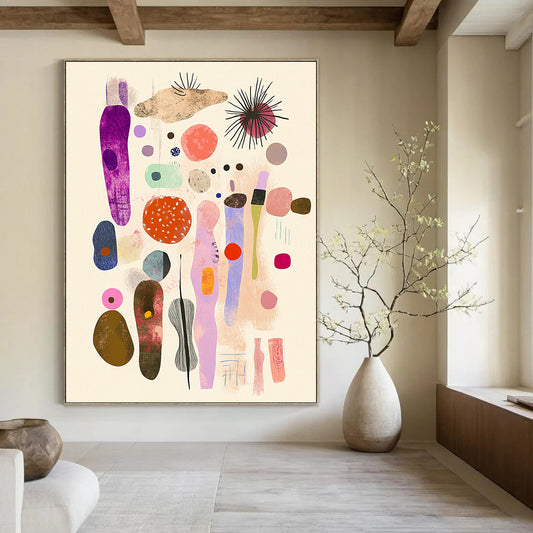 Whimsical Abstract Shapes for Quirky Home Kids’ Room & Art - Centric Community Center STSC1049