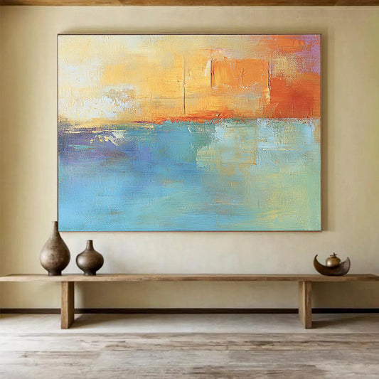 Color - Blended Horizons Art for Beach House & Relaxing Spa SC124