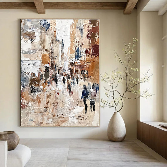 Abstract City Street for Urban - Themed Loft & Artistic Retail Space STSC597