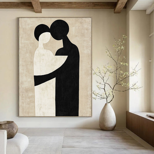 Abstract Embrace for Romantic Bedroom & Wedding Venue STSC473