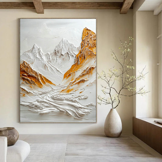 3D Mountain Relief Art for Adventure - Themed Home & Outdoor Club DLZ0737