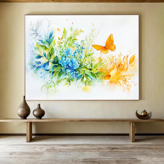 Charming Floral Art for Garden - Themed Home & Bridal Suite SC567