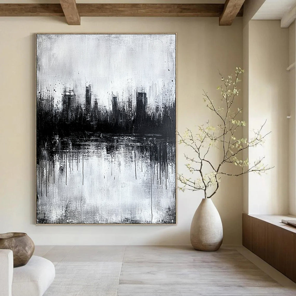 Dramatic Urban Art for Industrial Loft & Art Exhibit STSC025