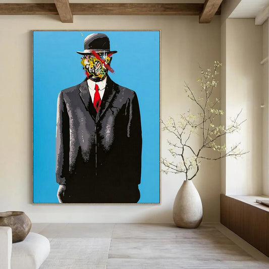 Graffiti - Masked Figure Art for Urban Loft & Street Art Gallery DLZ2096