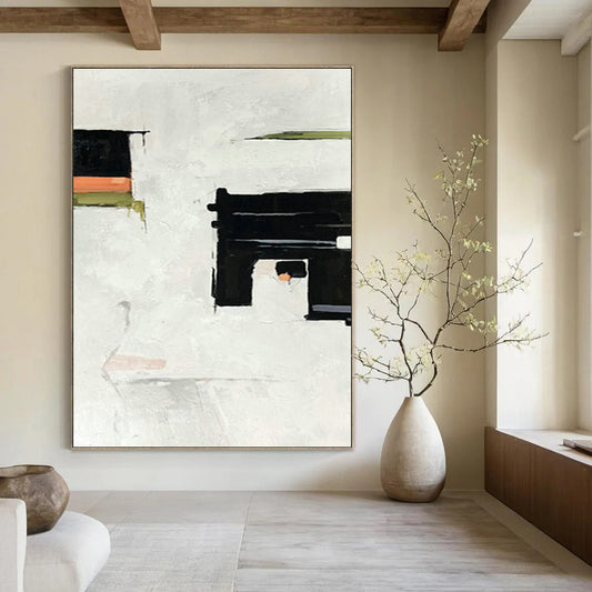 Minimalist Block Abstract Art for Living Room & Office DLZ0507