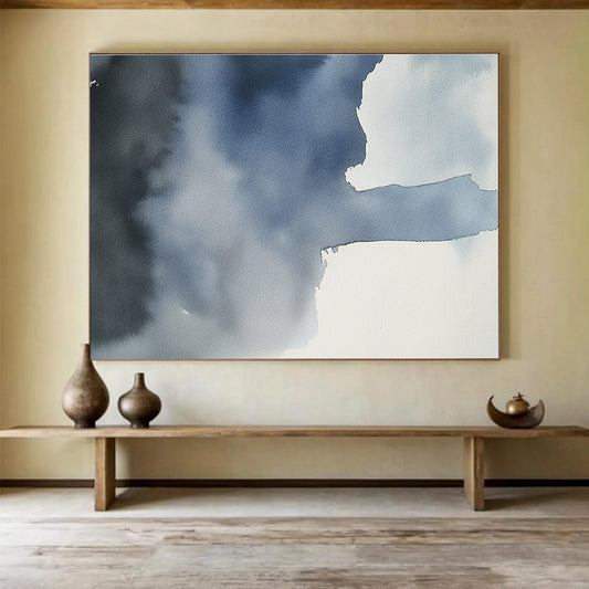 Calm Abstract Art for Nursery & Meditation Room SC618