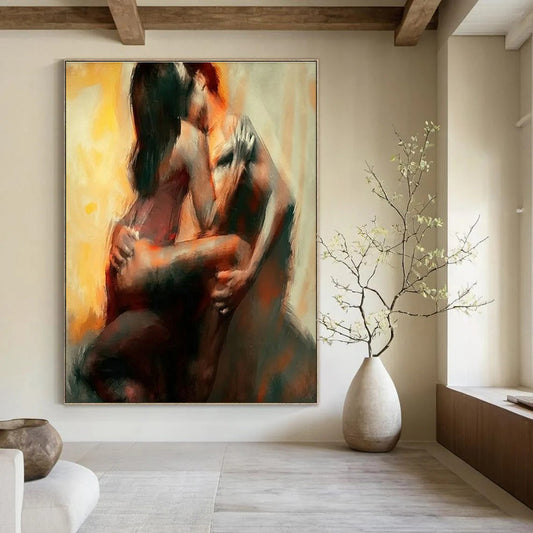 Stupendous Custom - Made Abstract Canvas for Office & Cottage DLZ2333