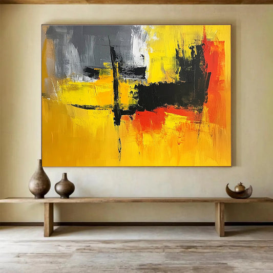 Bold Color Abstract Expression Art for Trendy Bar & Art - Lovers' Lounge SC393