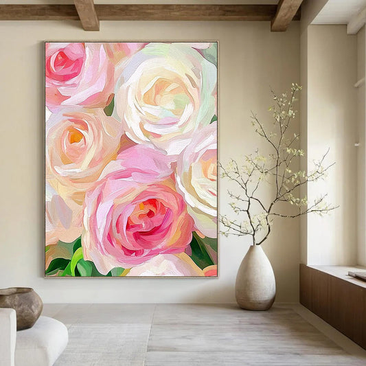 Pastel Rose Bouquet for Romantic Wedding Venue & Feminine Boudoir STSC944