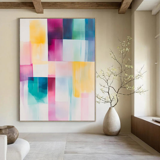 Color Block Abstract for Modern Home & Art - Centric Retail Store STSC804