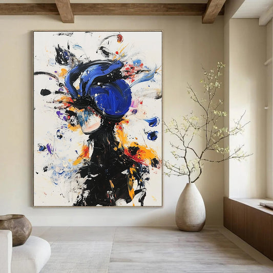 Colorful Abstract Figure for Creative Kids’ Room & Eclectic Home STSC636