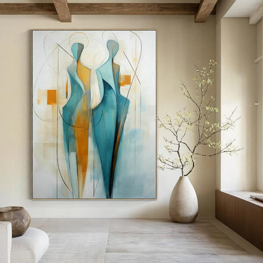 Abstract Human Forms Art for Bedroom & Hallway DLZ0305