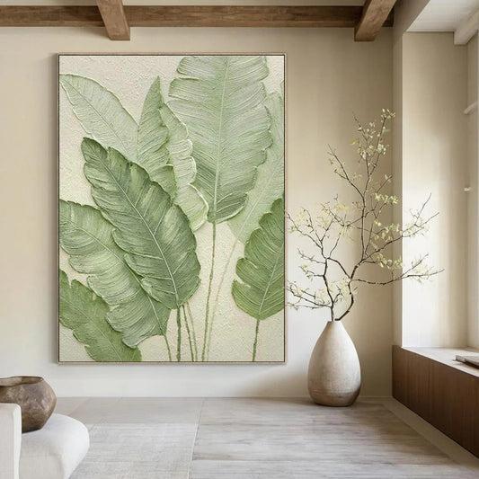 Relief - Leaf Art for Botanical - Themed Home Nurseries DLZ0259