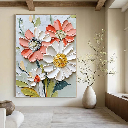 Textured Floral Bouquet for Feminine Bedroom & Floral Design Studio STSC1126