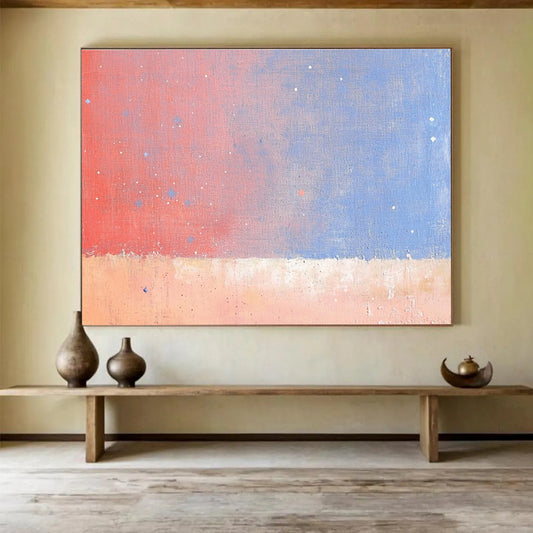 Red and Blue Gradient Art for Modern Gallery & Creative Studio SC366