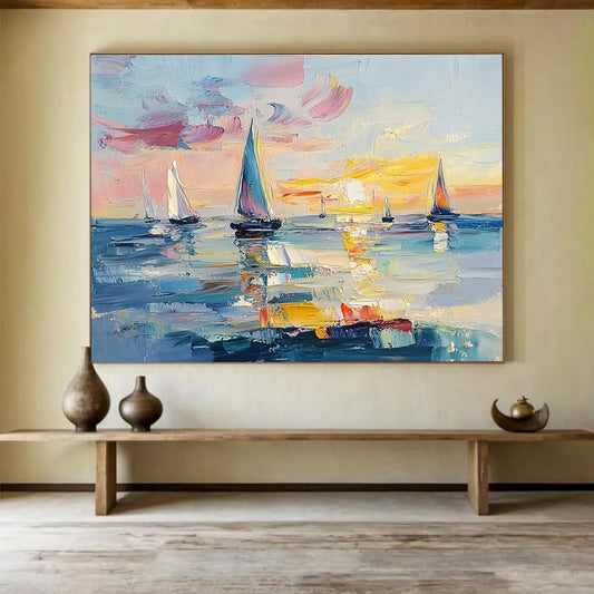 Lively Seaside Art for Resort Lobby & Tropical Café SC606