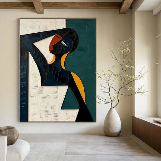 Abstract Figure Art for Creative Studio & Art - Centric Home DLZ2166