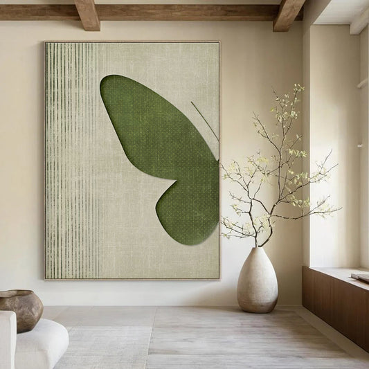 Nature - Inspired Butterfly Art for Bohemian Nursery & Garden - Themed Café DLZ1376