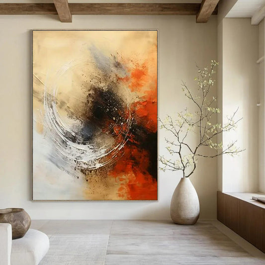 Abstract Color Interweave Art for Modern Living Room & Creative Office Lounge DLZ1710