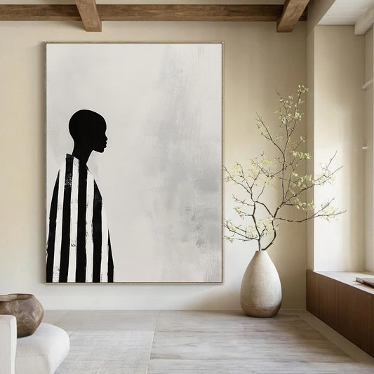 Silhouette with Stripes for Fashion Boutique & Urban Loft STSC1079