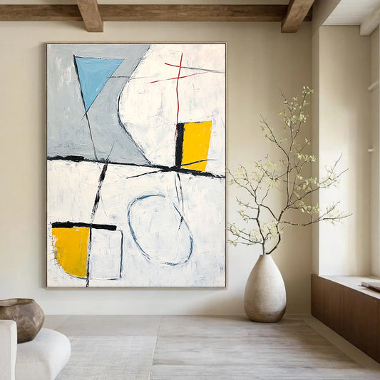 Colorful Minimalist Shapes for Creative Studio & Playful Café STSC612