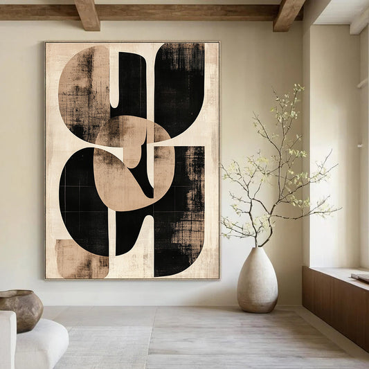 Abstract Geometric Forms for Modern Home Library & Geometric Art Gallery STSC469