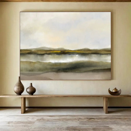 Light - Colored Landscape Art for Relaxing Reading Corner DLZ2740