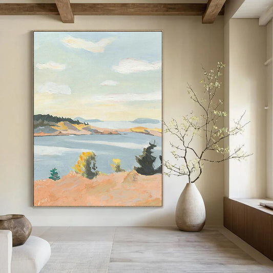 Coastal Landscape Art for Beachfront Home & Seaside Café DLZ2160