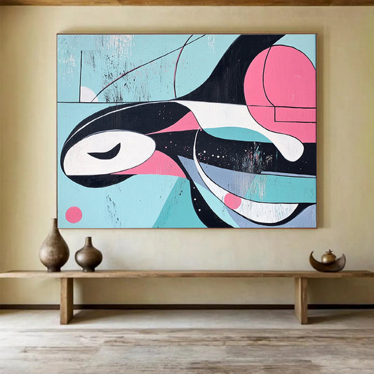 Playful Marine Animal Art for Coastal Kids’ Room & Nautical - Chic Boutique SC167