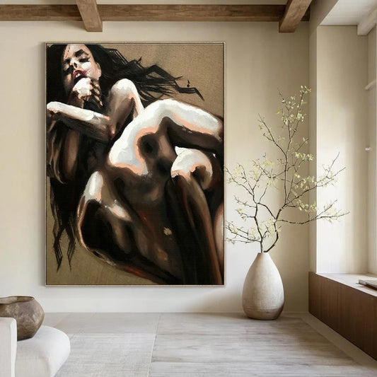 Abstract Figure Art for Avant - Garde Café & Art Studio DLZ2331