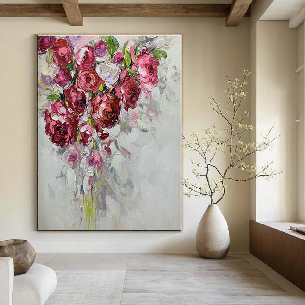 Floral Bouquet Art for Romantic Restaurant & Feminine Boutique DLZ2164