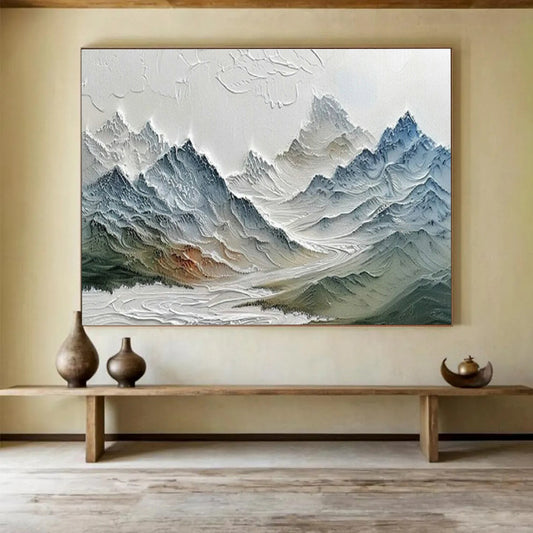 3D Mountain Relief Art for Grand Foyer with Nature Vibe DLZ2837