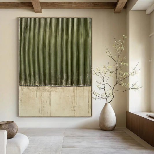 Green Corrugated Texture for Industrial - Style Loft & Architectural Design Studio STSC958