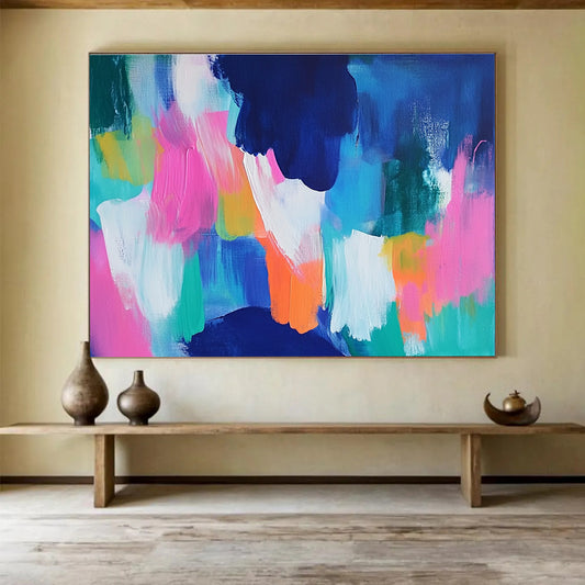 Lively Abstract Art for Creative Studio & Modern Café SC562