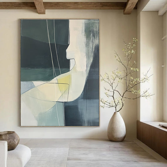 Minimalist Geometric Art for Office & Hallway STSC672