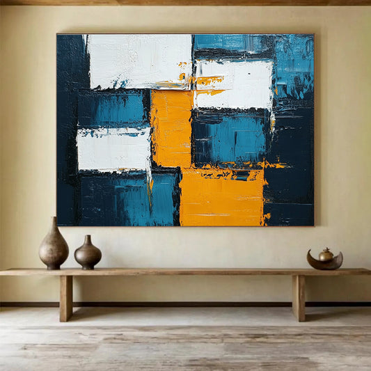 Color - Blocked Squares Art for Creative Studio & Contemporary Gallery SC122