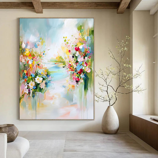 Colorful Flower Path for Garden - Themed Wedding Venue & Bright Living Room STSC891