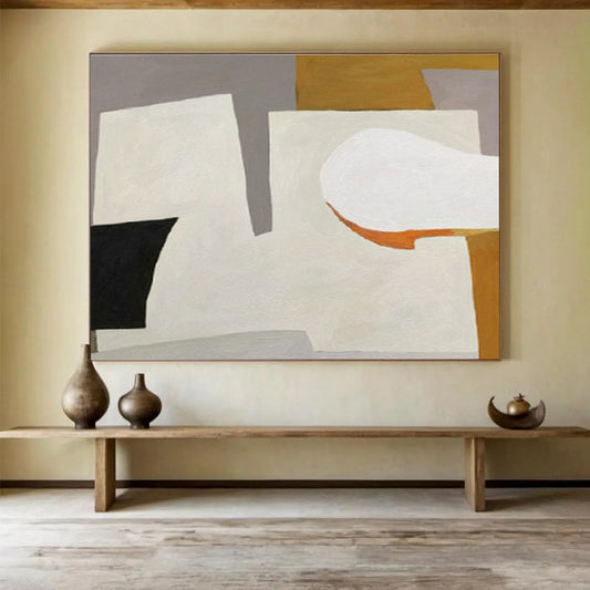 Minimalist Color - Block Abstract Art for Minimalist Home Office DLZ2961