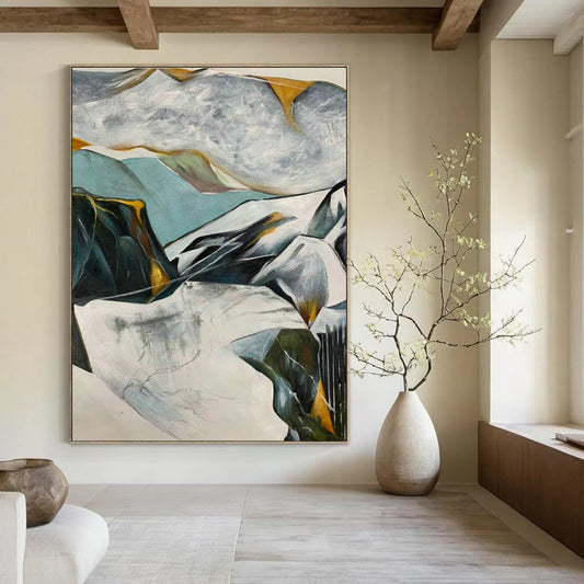 Color - Ink Landscape Abstract Art for Living Room & Hallway DLZ0493