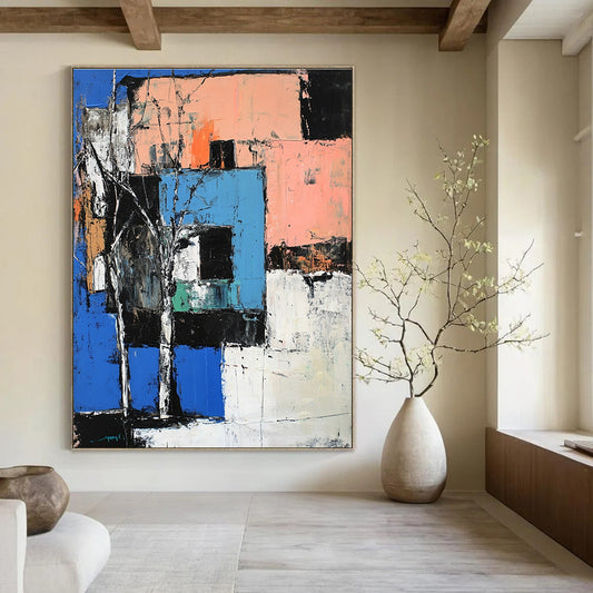 Colorful Urban Abstract for City Loft & Art Gallery STSC1108