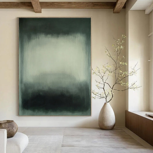 Minimalist Gray Gradient Art for Office & Hallway STSC683