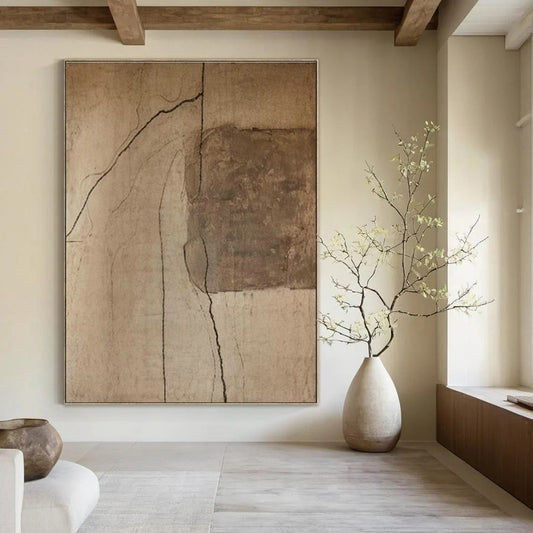 Abstract Line Composition Art for Contemporary Office & Art - Lovers’ Library DLZ2361